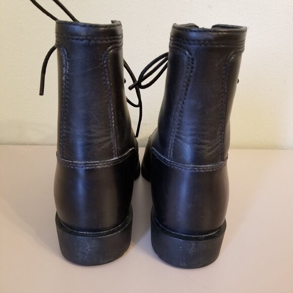 Ariat 8C High Top Boots Leather Kiltie Lace Up Granny 33501 Heritage Lacer - Picture 8 of 12